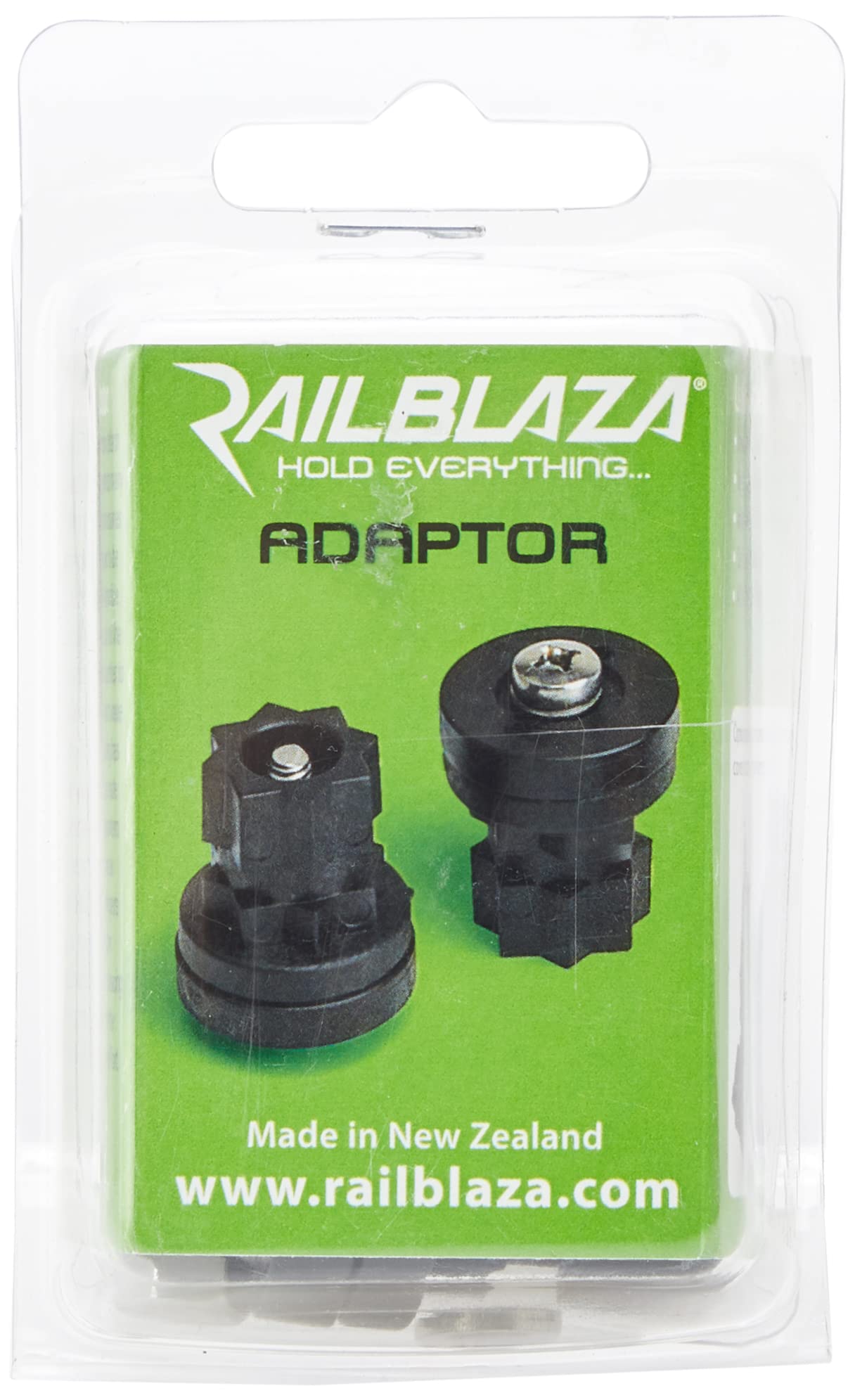 Railblaza Male-to-Male Adaptor, Pack of 2, Black