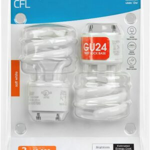 Feit BPESL13T/GU24/2 13-watt Twist Soft White GU24 Base, 2-Pack