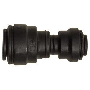 john guest speedfit pp201612e black 1/2" x 3/8" od polypropylene push-to-connect reducing union connector (10-pack)