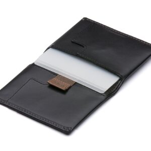 Bellroy Slim Sleeve, slim leather wallet (Max. 8 cards and bills) - Black