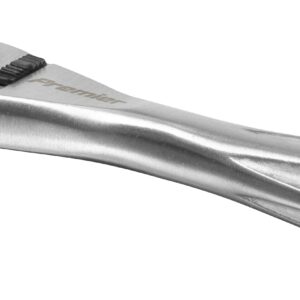 Sealey AK6962 Bit Driver Micro Stainless Steel Ratchet, 1/4 Hex, 85mm x 123mm x 42mm, Silver