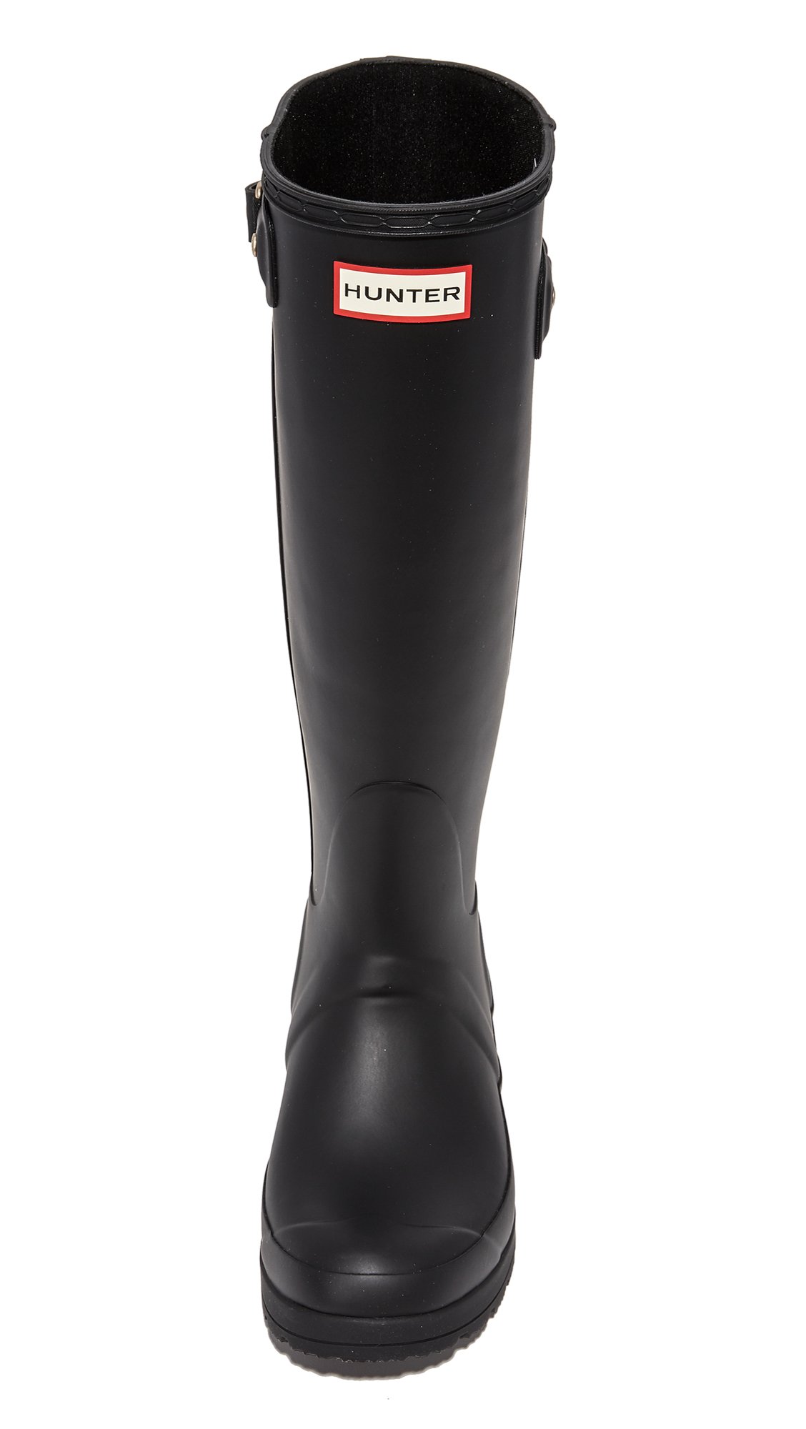 Hunter Women's Original Tall Rain Boot, Black, 10 M