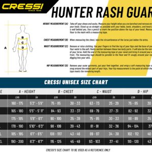 Cressi Hunter Rash Guard, camo blue, XL