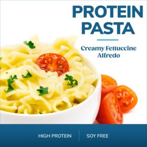 WonderSlim Protein Pasta, Creamy Fettuccini Alfredo, 12g Protein, 200 Calories (5ct)