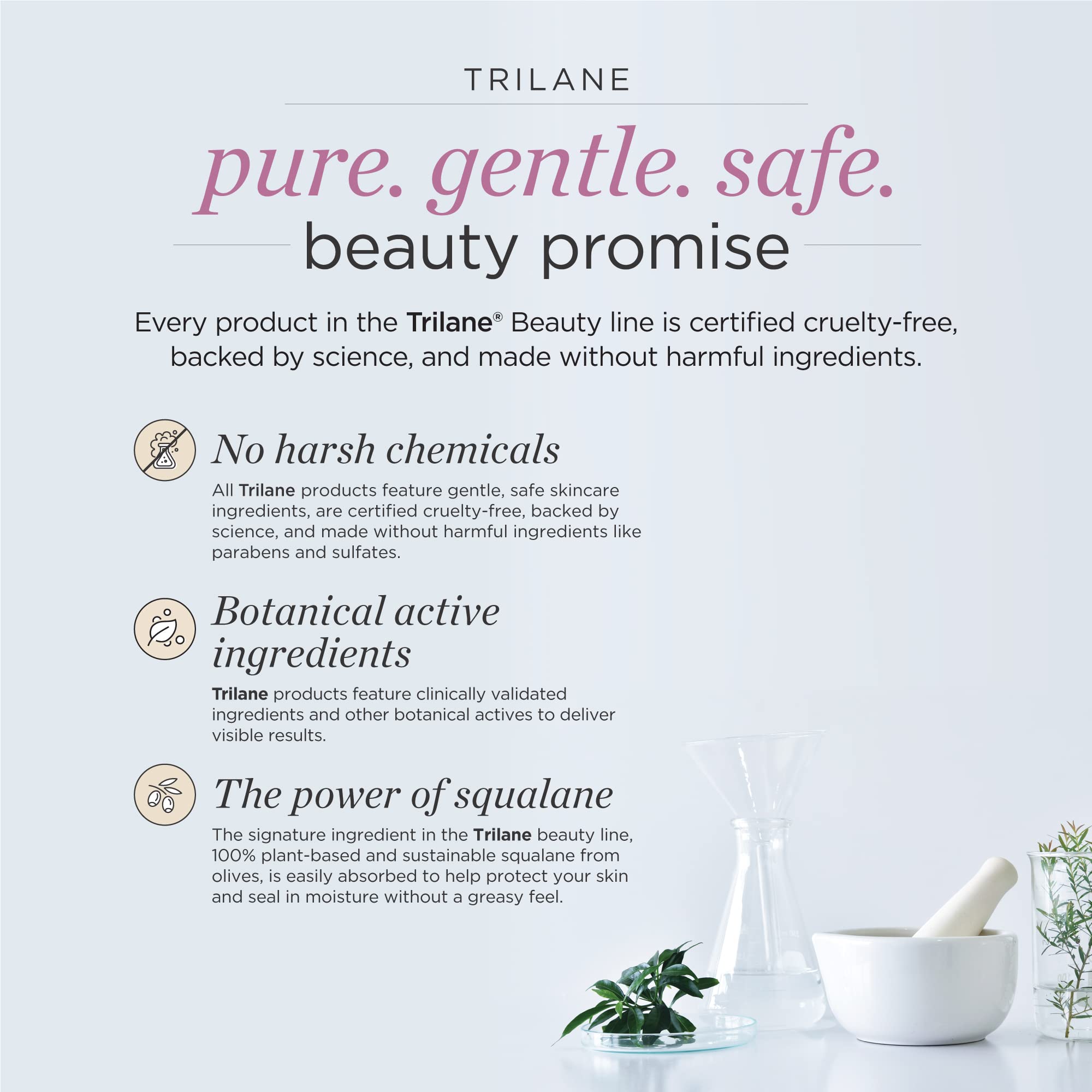 Trilane Retinol + Vitamin C with Squalane, Visibly Reduces the Signs of Aging for Softer, Smoother, More Radiant Skin with Zero Irritation, 1 fl. oz.