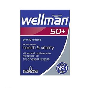 vitabiotics wellman 50+ 30 tabs (pack of 2)