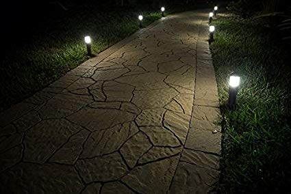 Sago 10 Pack, Wedge T10-T5 1w Bulb 360deg LED Extra bright for Malibu 12v Dc Landscape Light-13 SMD- pure White