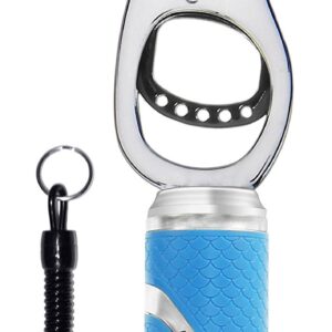 CUDA 11.5" Grip & Scale | Durable For Saltwater and Freshwater Use Up to 50 LBS Fish Scales with Non-Slip Scale Pattern Grip & Stainless Steel Jaws | Lanyard Included