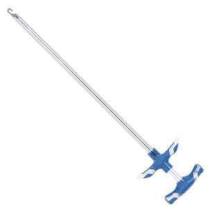 cuda 18-inch titanium-bonded large fish hook remover tool, blue, (18869)