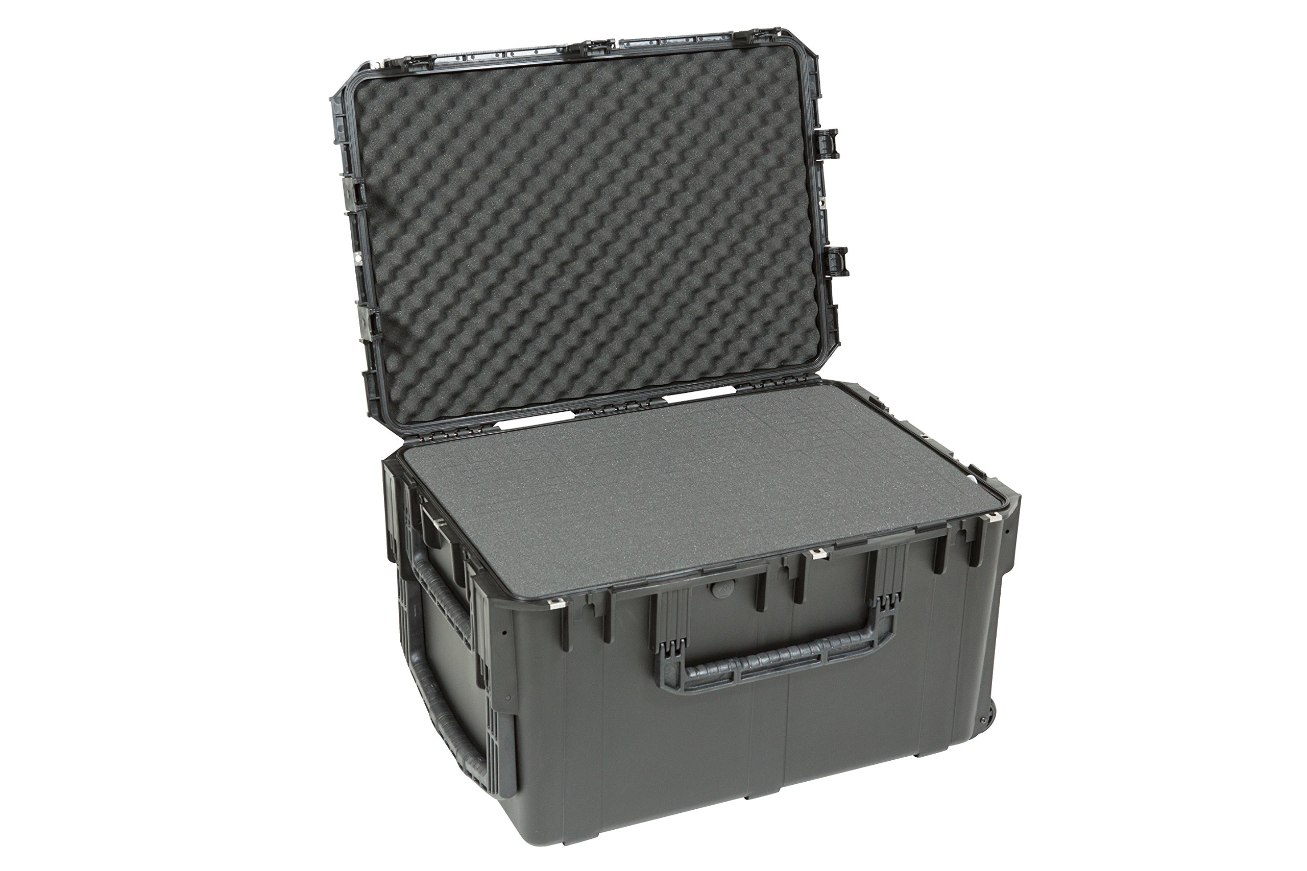 SKB 3I-3021-18BC iSeries 30.5" x 21" x 18" - Cubed Foam w/Wheels, Black