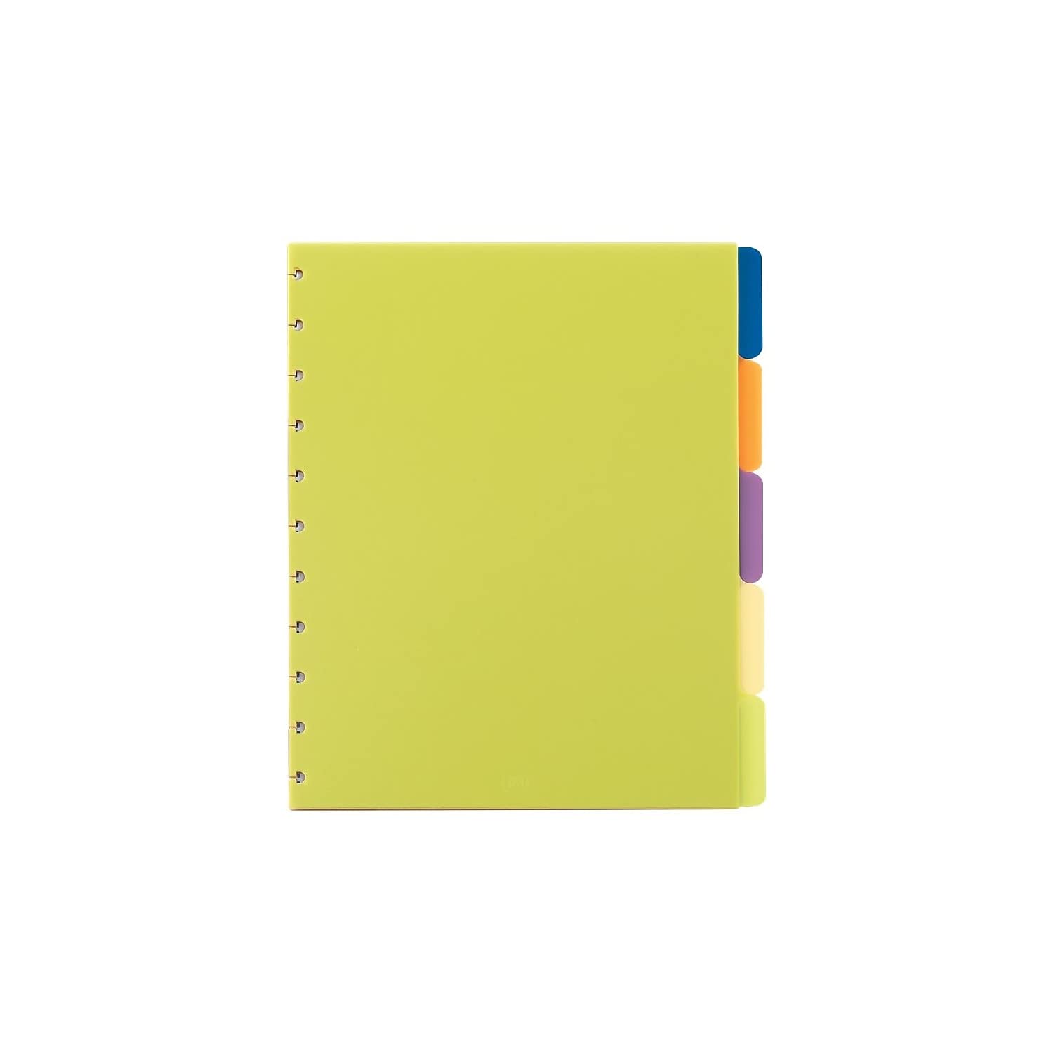 Staples? Arc Notebook Poly Index Dividers, Letter-Sized, Assorted Colors, Set of 5