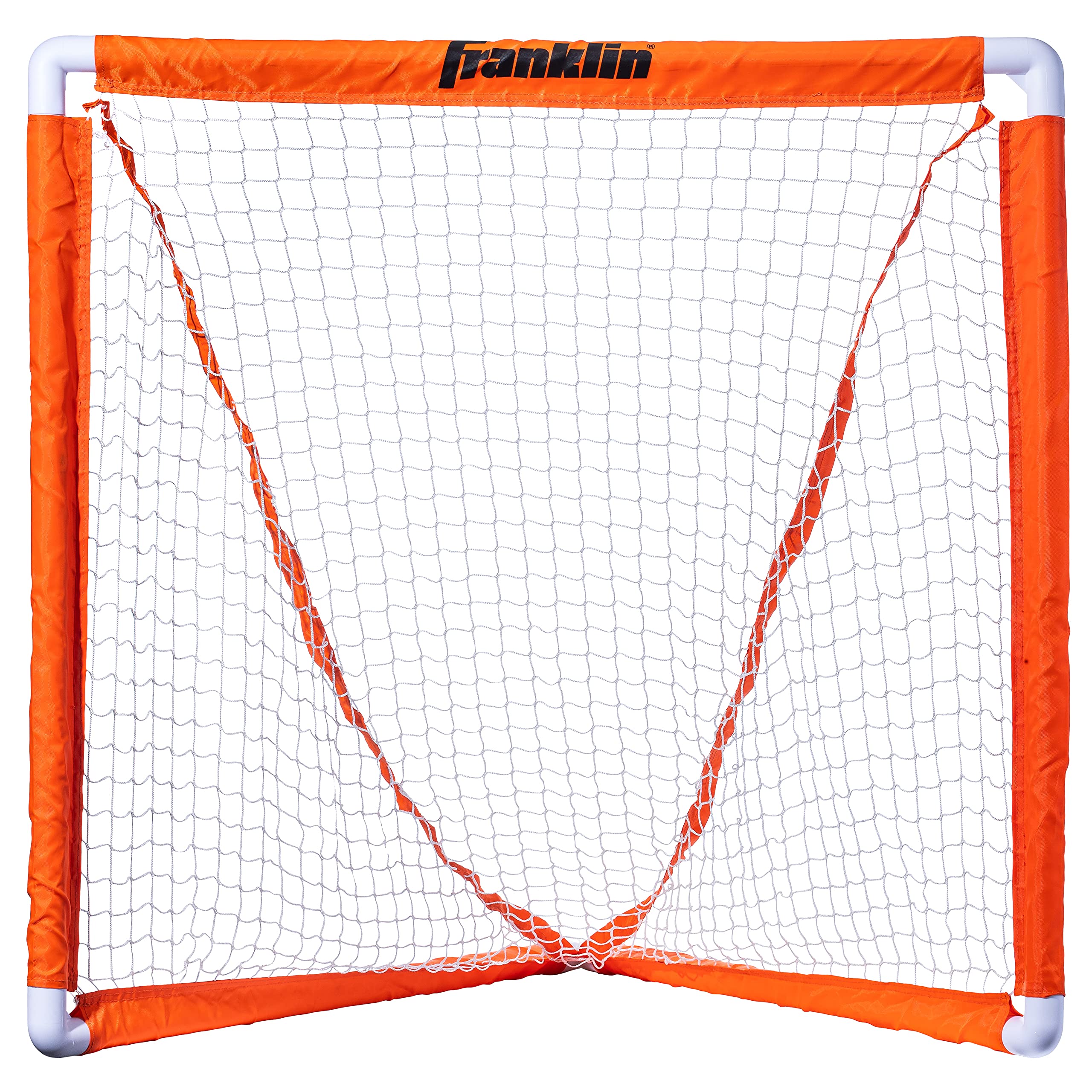 Franklin Sports Youth Lacrosse Goal - Small Kids Lacrosse Net - Portable Lax Mini Box Goal - Backyard Goal for Youth Lacrosse - 38" x 38"