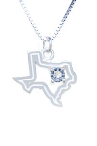 kyle jewelry sterling silver pendant charm texas march