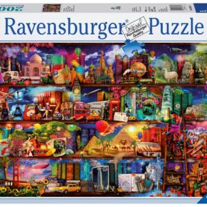 Ravensburger World of Books Puzzle - 2000-Piece Jigsaw Game | Premium Quality Pieces | Anti-Glare Surface | Precision Fit | Great Gift for All Ages