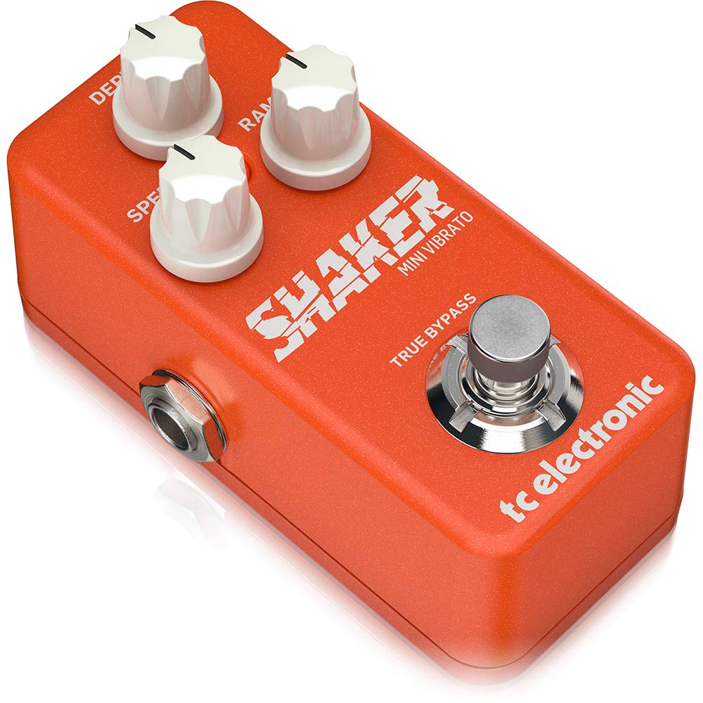 TC Electronic SHAKER MINI VIBRATO Ultra-Compact Vibrato Pedal with Built-In TonePrint Technology