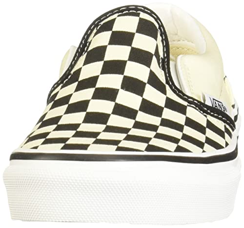 Vans Kids Classic Slip-On (Checkerboard) Black/True White VN000ZBU5GU Size 11.5