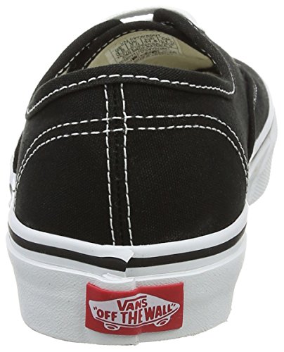 Vans Kids Authentic Black/True White Skate Shoe 13.5 Kids US