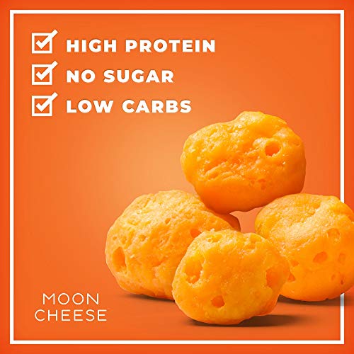 Moon Cheese - 100% Natural Cheese Snack - Cheddar - 2 oz, 10 ounce (pack of 1)