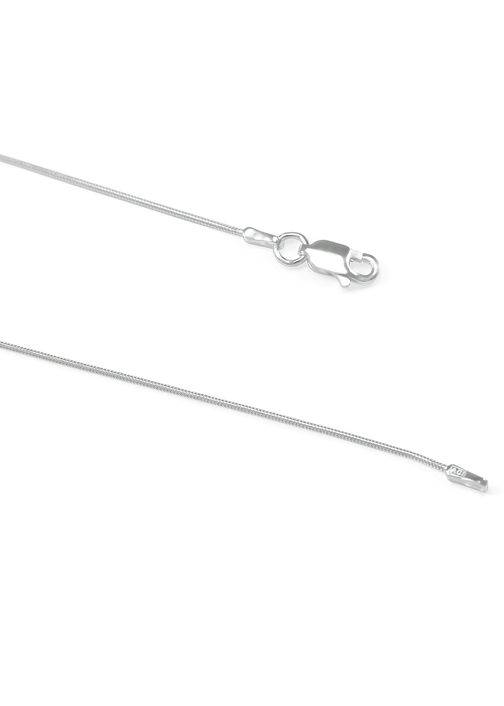 The Collegiate Standard Chi Omega Sterling Silver Lavaliere with Czs