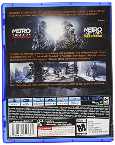 Metro Redux - PlayStation 4