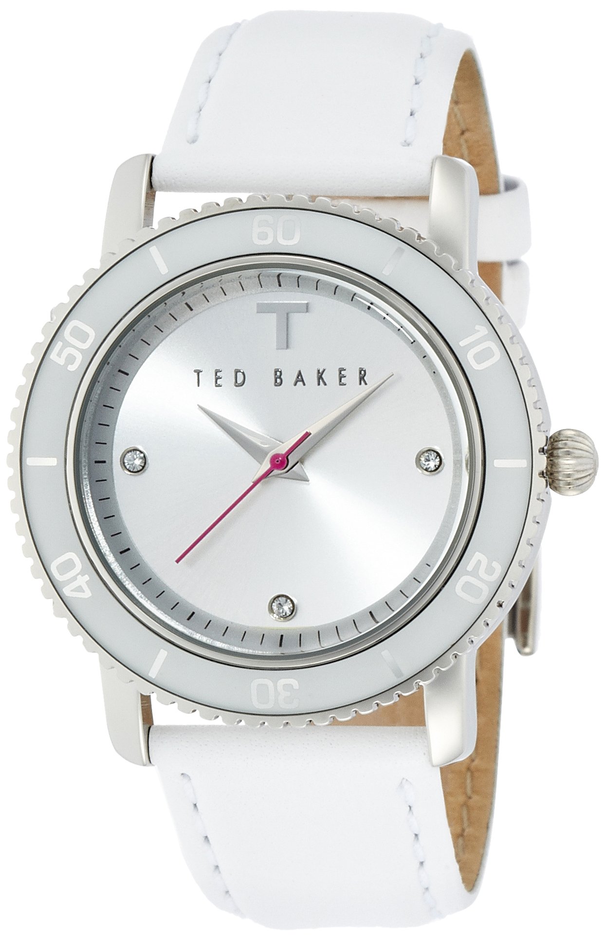 Ted Baker Women's TE2109 Smart Casual Three-Hand Leather Watch