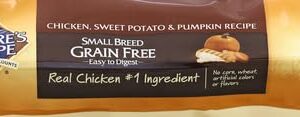 Nature’s Recipe Grain Free Small Breed Chicken, Sweet Potato & Pumpkin Recipe Dry Dog Food, 12 lb. Bag