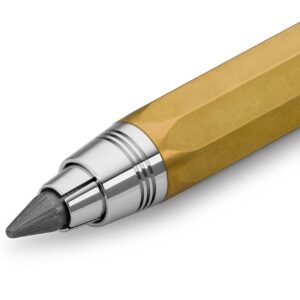 Kaweco SKETCH UP Clutch Pencil 5.6 mm 5B Brass I Exclusive Mechanical Pencil with Lead Refill I Pencil 10.5 cm