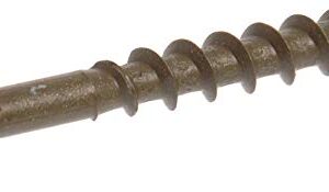 Hillman 48275 Brown Square Drive Deck Screws (#9 x 3") - 250 Pieces