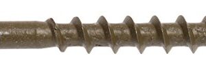 Hillman 48275 Brown Square Drive Deck Screws (#9 x 3") - 250 Pieces