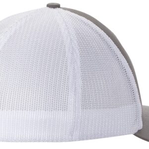 Columbia unisex adult PFG Mesh Ball Cap, Titanium, Hook, Large-X-Large US