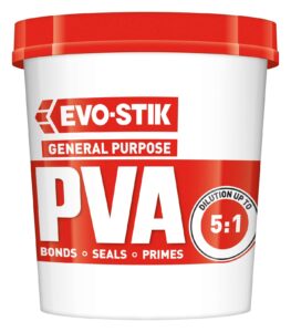 2 x evo stik super evo-bond pva 500ml 122000