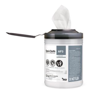 Sani-Cloth AF3 Surface Disinfectant Cleaner Wipe Canister Mild Scent 160 Ct P13872