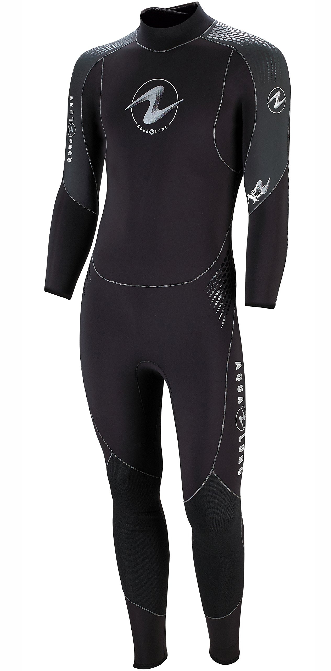 Aqua Lung Aquaflex Wetsuit Mens, Black Charcoal, X-Small