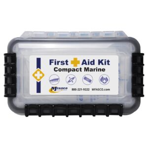 marine first aid kit small waterproof container