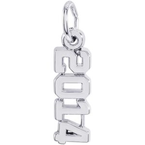 rembrandt charms 2014 year charm, sterling silver