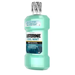 Listerine Zero Clean Mint Mouthwash for Fresher Breath and Good Oral Hygiene,1.5L