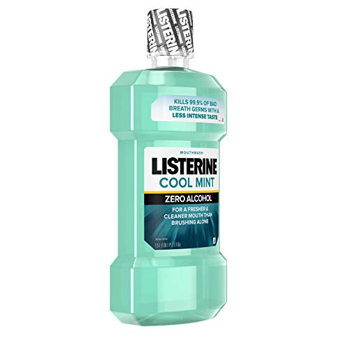 Listerine Zero Clean Mint Mouthwash for Fresher Breath and Good Oral Hygiene,1.5L