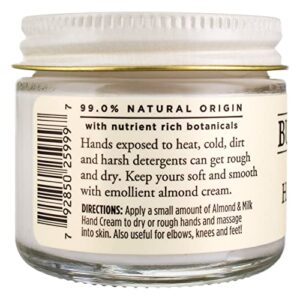 Burt's Bees Almond & Milk Hand Creme 2 oz (Pack of 6)