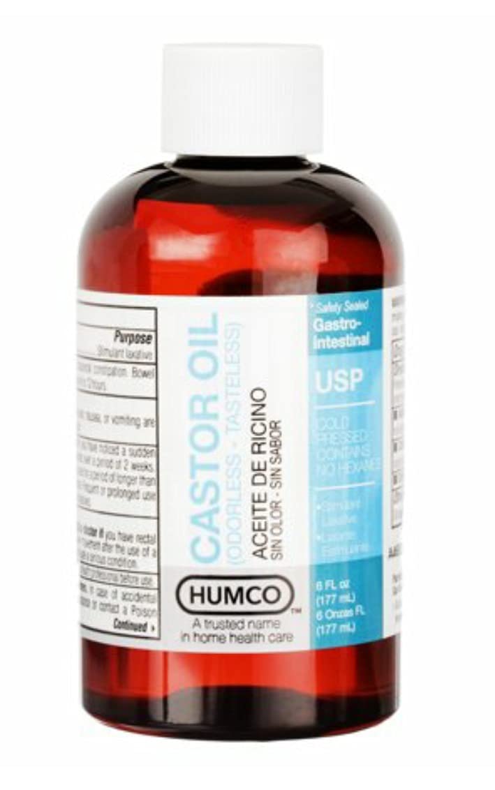 Humco Castor Oil USP, 6 fl oz