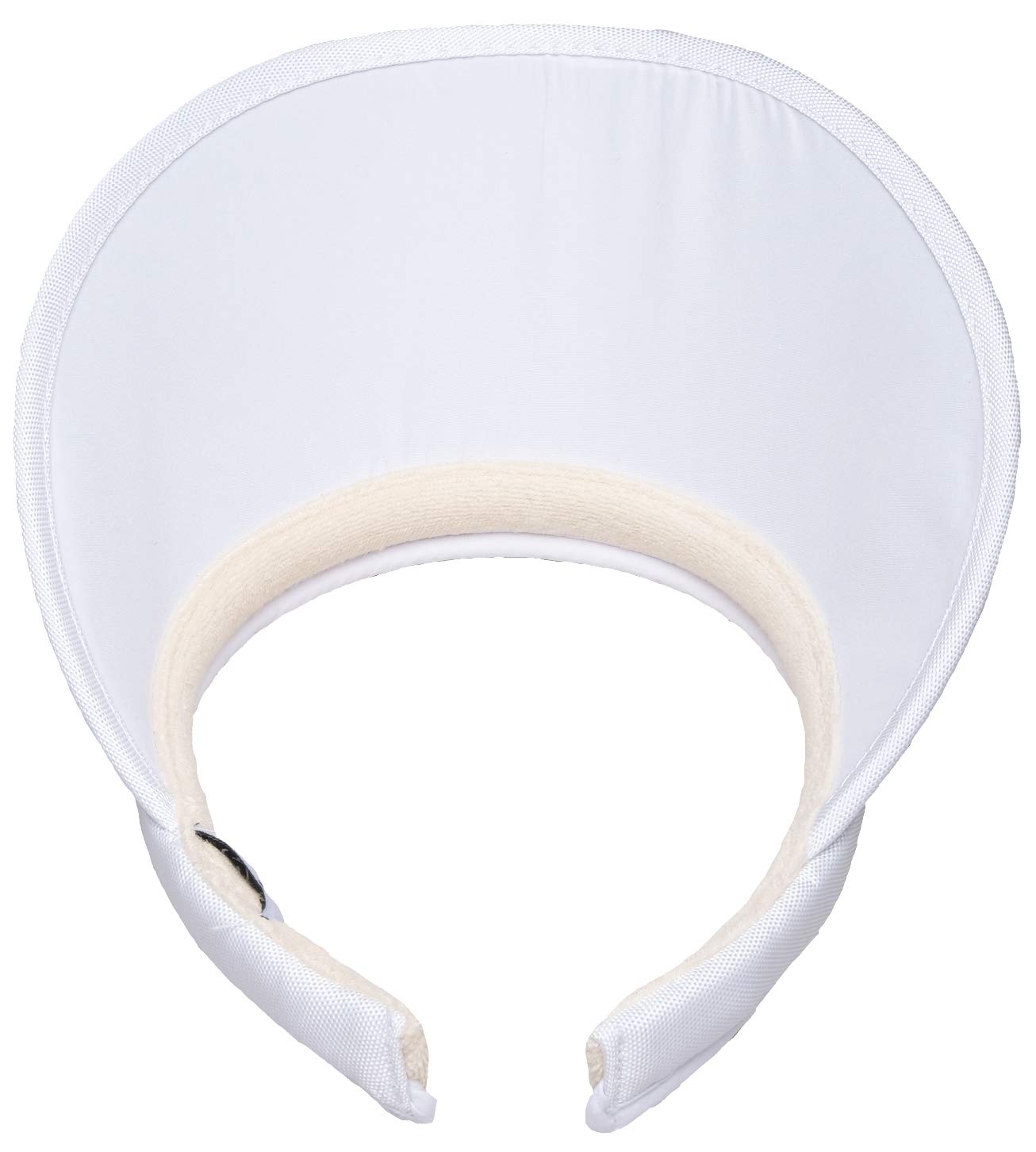 Glove It Women's Solid Visor, White, Standard