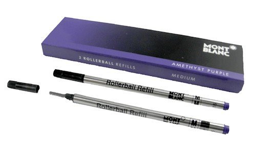 Mont Blanc Rollerball Refill, M 2X1, Amethyst Purple (106931)