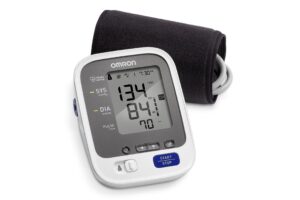 omron 7 series upper arm blood pressure monitor; 2-user, 120-reading memory, wide-range comfit cuff, bp indicator leds by omron (bp760n)