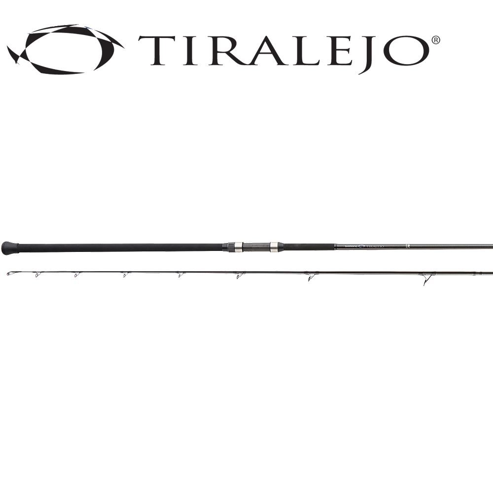 Shimano Tiralejo 2-Piece Surf Spinning Fishing Rod, 11'0"ft, Action: Fast (TRS110HA)