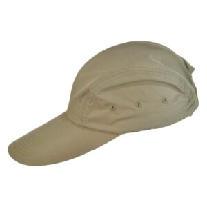 Torrey Hats UPF 50+ Long Bill Adjustable Baseball Cap (Khaki)