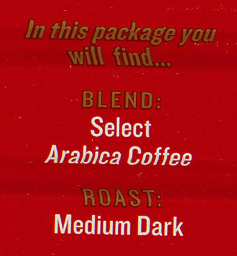 French Market French Roast Medium-Dark Roast Ground Coffee, 12oz Can (Pack of 1)