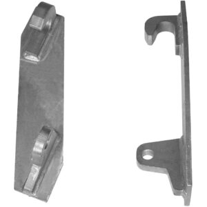 Titan Attachments Mounting Brackets Pair Fits John Deere Global Euro Loaders