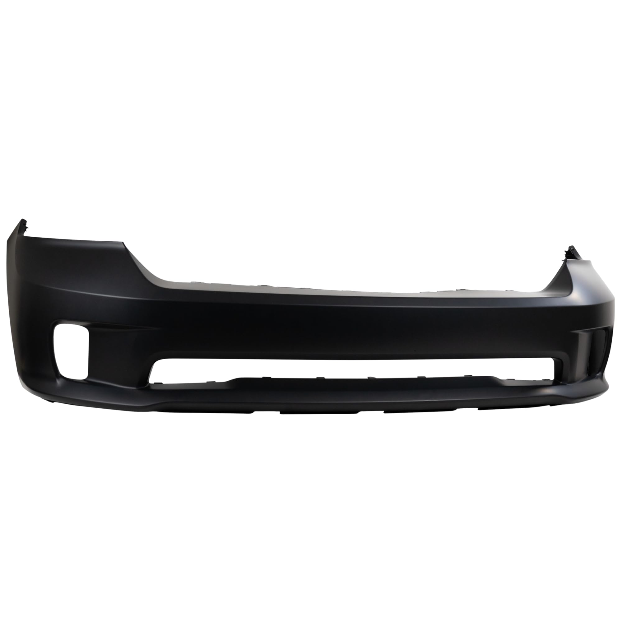 Evan Fischer Front Bumper Cover Compatible With 2013-2018 Ram 1500, Fits 2019-2023 1500 Classic, Primed For Models With One Piece Bumper Type, Ram Logo on Grille, With Fog Light Holes