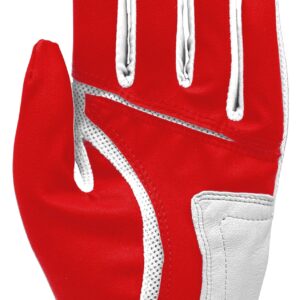 Zero Friction Women's Golf Gloves, Left Hand, One Size Golf, Red