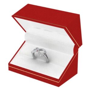 Dazzlingrock Collection 0.15 Carat (Cttw) 14k Diamond Promise Two Double Heart Infinity Love Ring, White Gold, Size 9