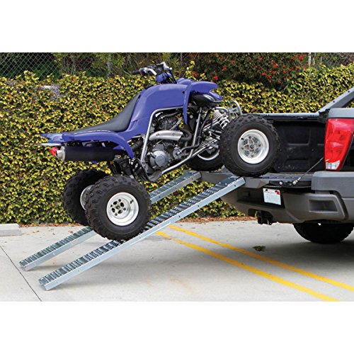 1000 Lb Pound Steel Metal Loading Ramps 6'x9" - Set of 2